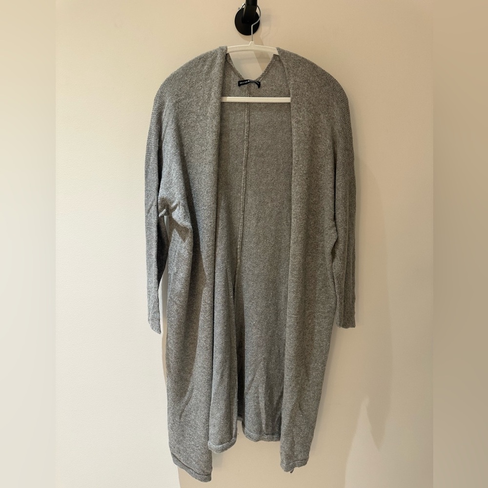 Brandy Melville Long Gray Cardigan - Picture 8 of 11